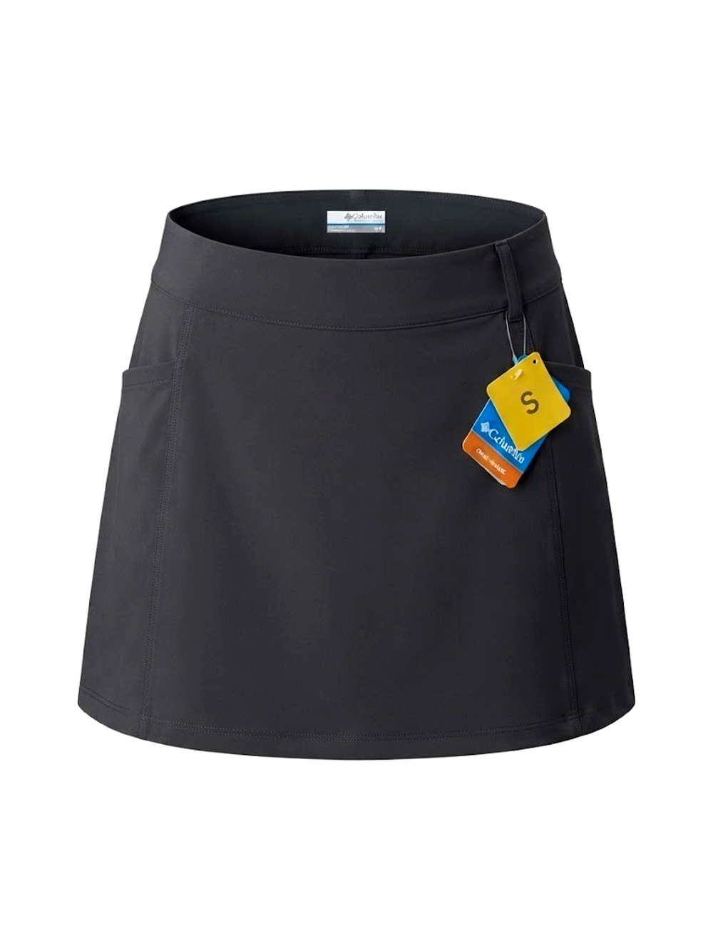NWT Columbia Women's Black Omni-Shade Athletic Skort Skirt with Pockets Size S